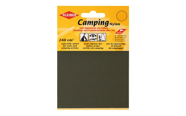 Kleiber Camping Nylon Reparaturflicken Atlantik (2 Stück) 2 Kleiber Camping Nylon Reparaturflicken Atlantik (2 Stück) - Image 2