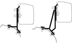 Thule Omnistor 3200 Markisenadpater Ford Transit / Tourneo Custom LHD