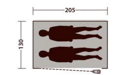 Outwell Freistehendes Innenzelt Blau -ZeltTraum Deutschland Verkaufs-Shop 439200 3116115