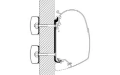 Thule Universal Markisenadapter Für Omnistor 4900 / 5200 / 8000 3 M -ZeltTraum Deutschland Verkaufs-Shop 487793 3592771