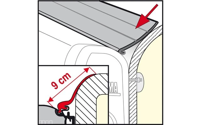 Fiamma Regendichtung Rain Guard S 3 Fiamma Regendichtung Rain Guard S - Image 3