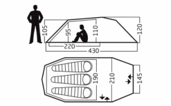 Nordisk Oppland 3 PU Trekkingzelt Für 3 Personen Dark Olive -ZeltTraum Deutschland Verkaufs-Shop 589723 4290999