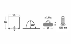 High Peak Mehrzweckzelt Lido 9 High Peak Mehrzweckzelt Lido -ZeltTraum Deutschland Verkaufs-Shop 615331 4452195