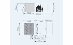 Dometic Rarotonga DA FTT 401 AIR LH Aufblasbares Driveaway Vorzelt 3 M Modell Links -ZeltTraum Deutschland Verkaufs-Shop 707747 4801769