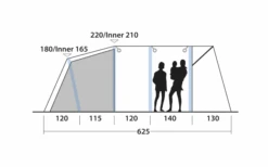 Outwell Avondale 5PA Tunnelzelt -ZeltTraum Deutschland Verkaufs-Shop 737549 4971986