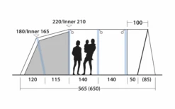 Outwell Avondale 6PA Tunnelzelt -ZeltTraum Deutschland Verkaufs-Shop 748511 5008592