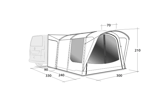 Outwell Waystone 240 4 Outwell Waystone 240 - Image 4