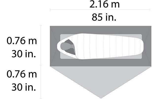 MSR Hubba NX Tent V6 Faltzelt 1 Person 4 MSR Hubba NX Tent V6 Faltzelt 1 Person - Image 4