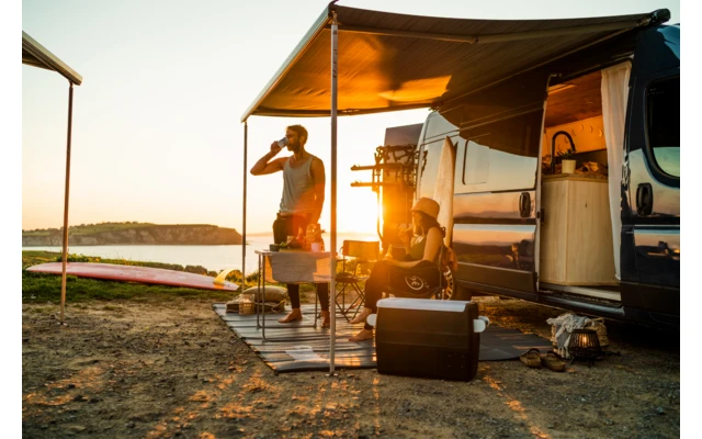 Fiamma F80s Ducato 320 Markise Gehäusefarbe Deep Black Tuchfarbe Royal Grey 320 Cm 4 Fiamma F80s Ducato 320 Markise Gehäusefarbe Deep Black Tuchfarbe Royal Grey 320 Cm - Image 4