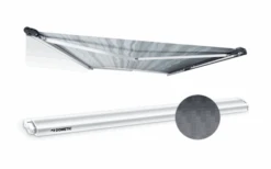 Dometic PerfectRoof PR 2000 Markise Tuchfarbe Horizon Grey Gehäusefarbe Weiß 2,6 M 9 Dometic PerfectRoof PR 2000 Markise Tuchfarbe Horizon Grey Gehäusefarbe Weiß 2,6 M -ZeltTraum Deutschland Verkaufs-Shop 823505 5319038 1